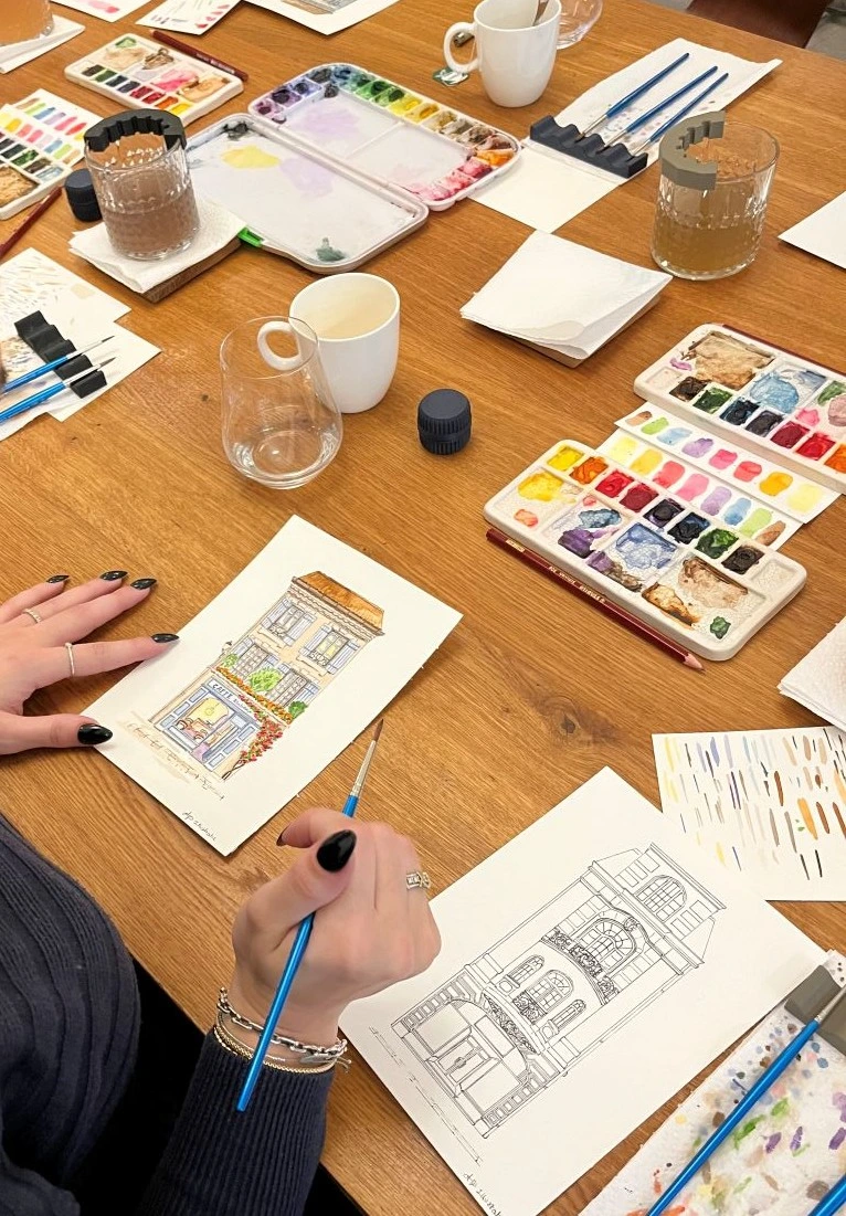initiatie aquarel